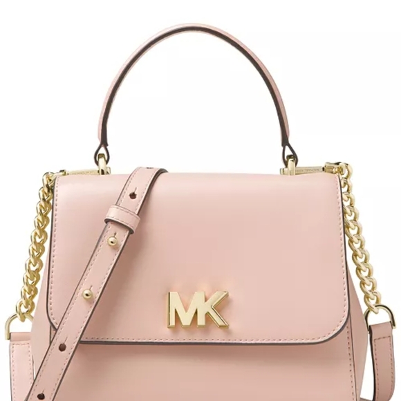 Michael Kors Pink and Gold Satchel/Crosdbody Bag - Picture 1 of 11